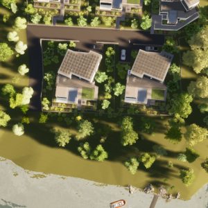 5 villas and e-port