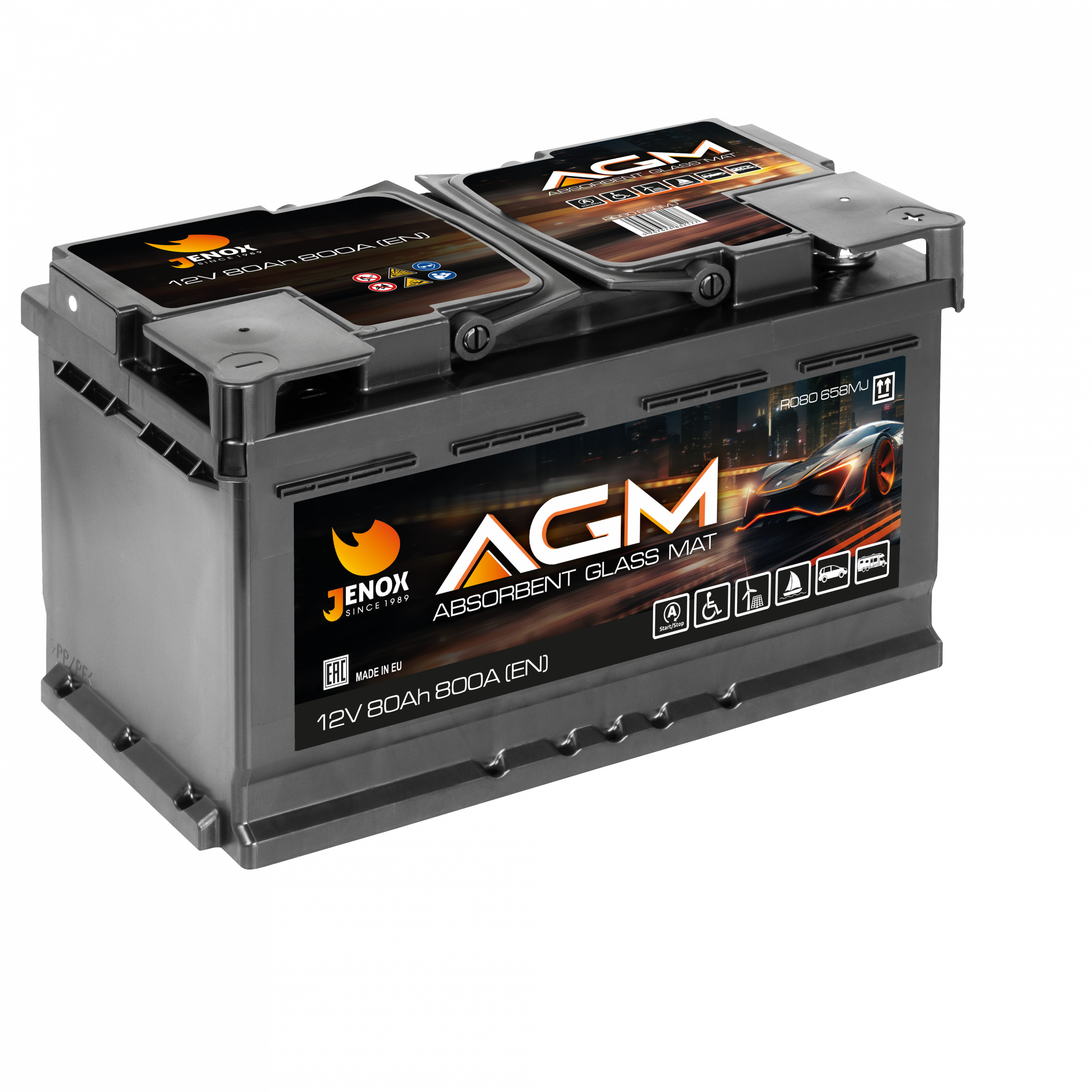 Nowy akumulator AGM Jenox