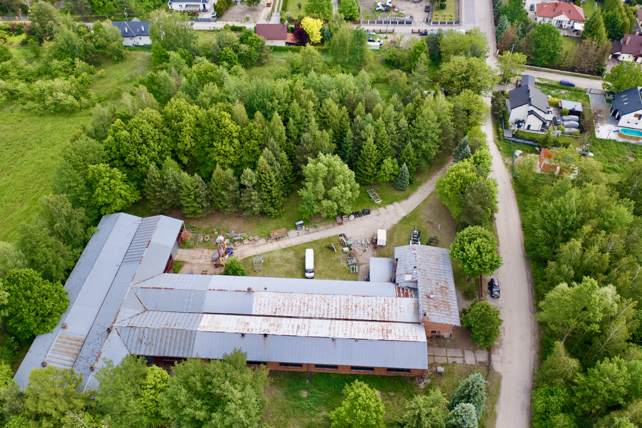 Hale produkcyjne w Tomicach