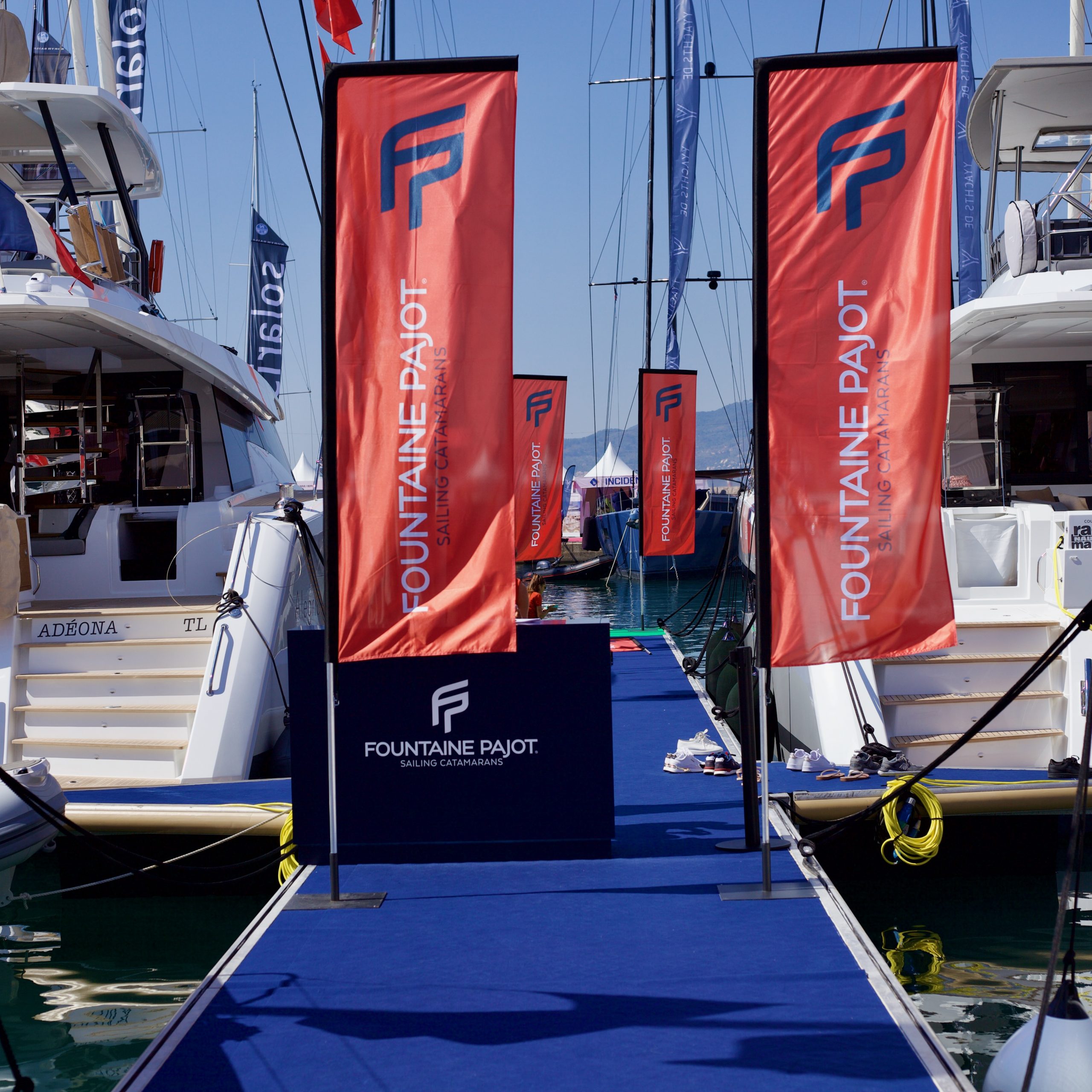 Fountaine Pajot in Cannes
